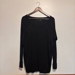Women's Plus Eddie Bauer 2XL Black Top